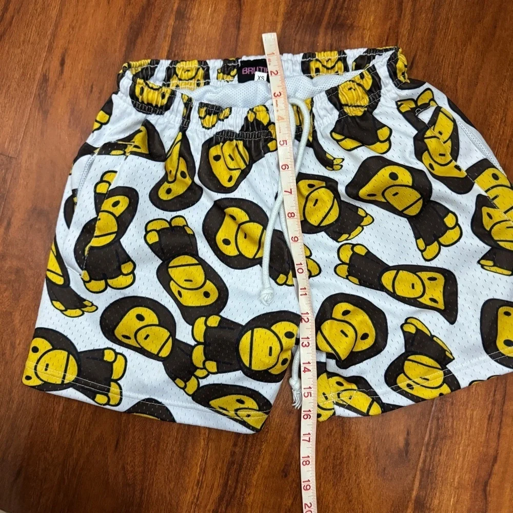 Brutier Mesh Shorts Vintage Bape Style  Size XS
